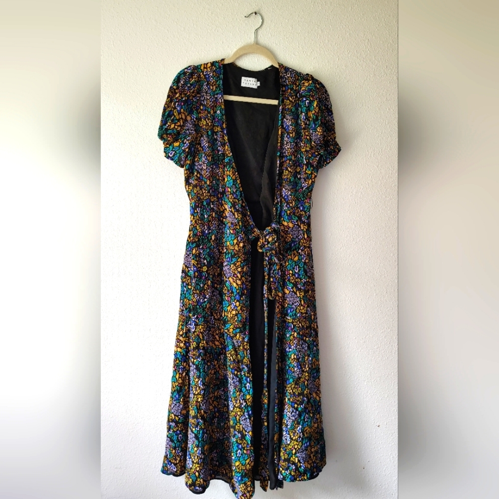 Tanya Taylor Multicolor Patterned Dress